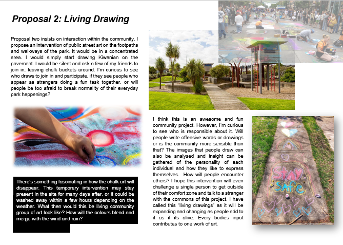 Proposal 2: Living Drawings